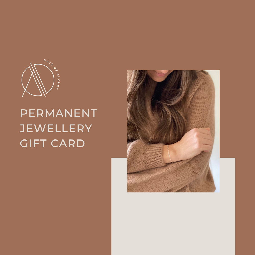 Permanent Jewellery Gift Card